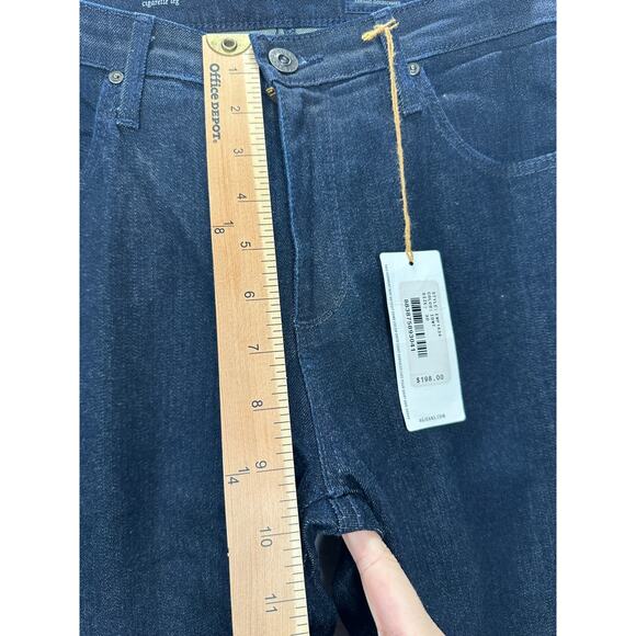 NWT AG Adriano Dark Wash Prima Cigarette Leg 5 Pocket Denim Jean 30R - Picture 16 of 16
